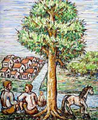 painting tree