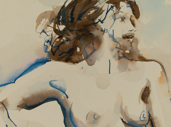 Boceto DW28382-1 Boceto mujer desnuda Círculo de Bellas Artes