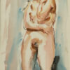 Boceto desnudo de mujer