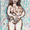 maternidad al óleo sobre lienzo Antonio García Totom