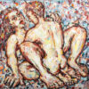 Untitled oil erotic painting