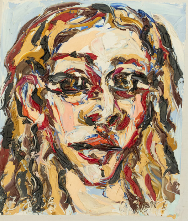 retrato impasto