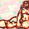 pintura desnudo óleo de mujer de Antonio García Calvente