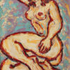 pintura expresionista desnudo mujer Antonio Totom