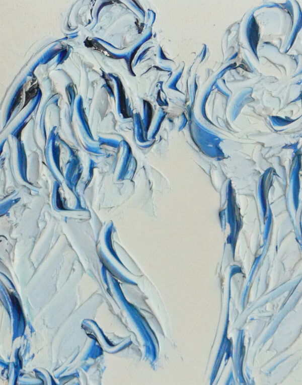 Pintura figuras en movimiento