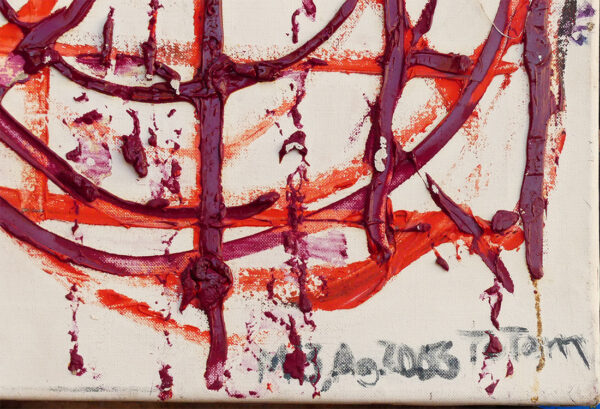 pintura taoista totom detalle Pintura toísta rojos Mandala simbolico Totom