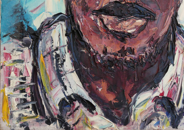 portrait Omar expressionism art
