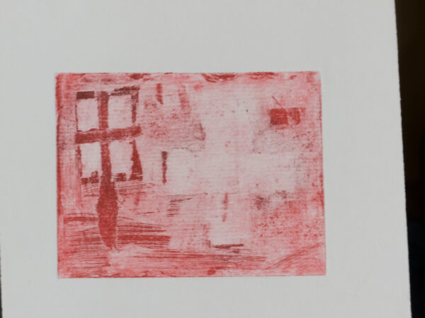 Litografía Contraluz, Grabado de Antonio García Calvente, Serie 8-75
